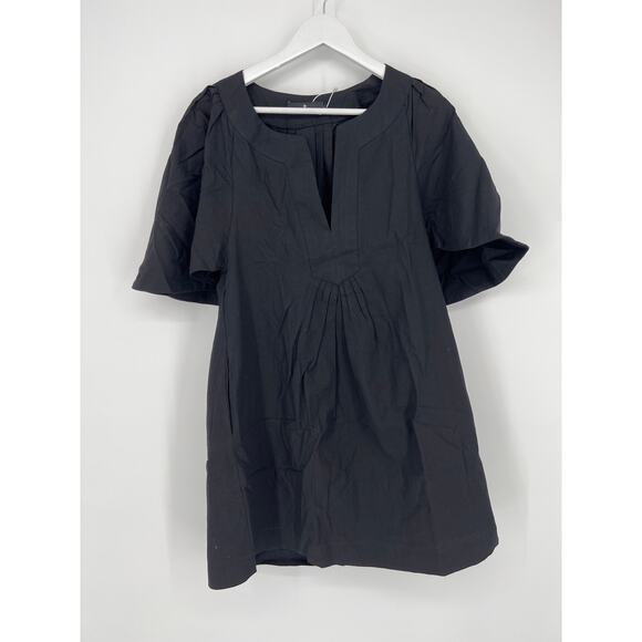TUCKERNUCK Pomander Place Black Finley Flutter Sleeve Dress NWT Size Medium - Picture 9 of 10
